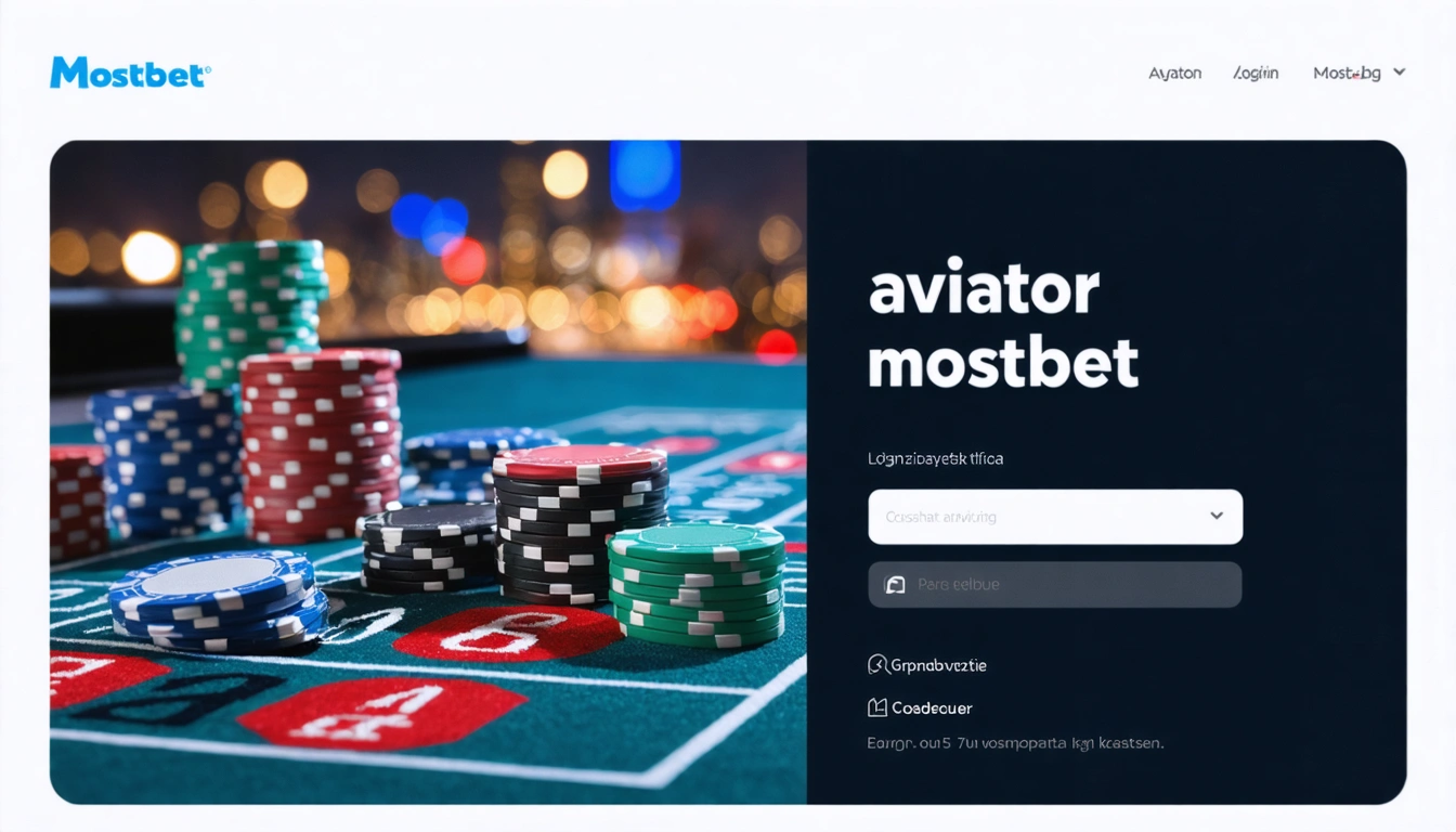 aviator login Mostbet